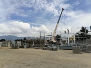 grúa de construcción